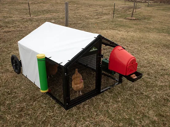 Steel Porta-Coop Portable Chicken Coop