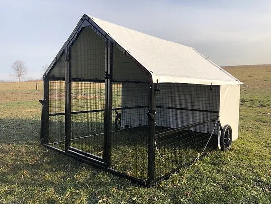 Steel Porta-Coop Portable Chicken Coop